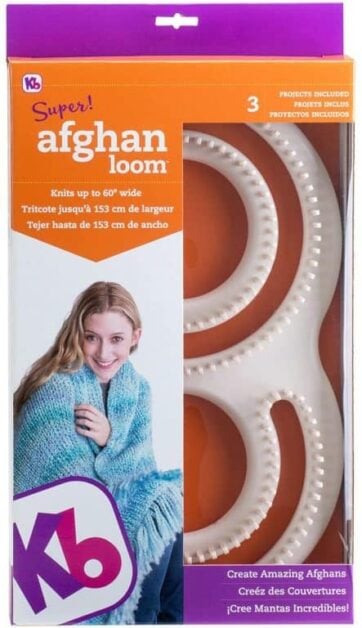 Authentic Knitting Board Afghan Knitting Loom