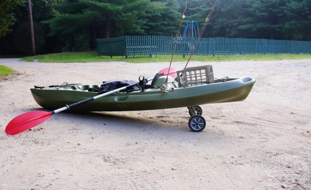 Distance Covered By Kayak for Fishing