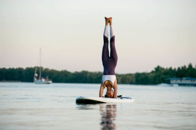 Paddle Board Yoga Poses