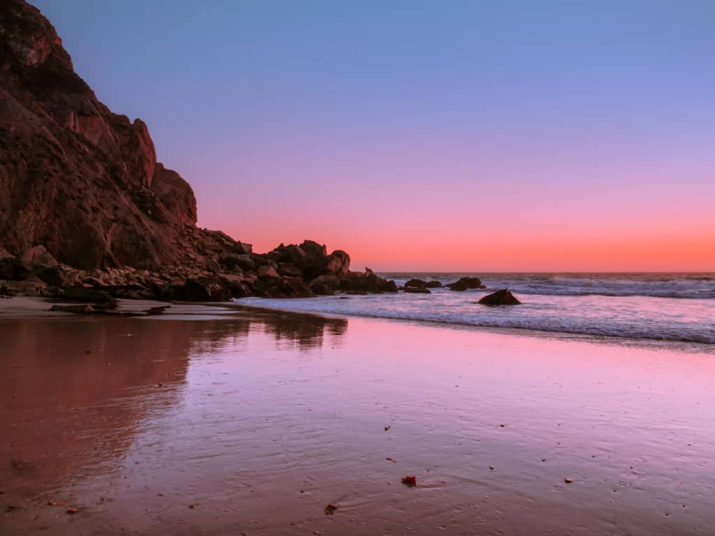 Purple Sand Beach