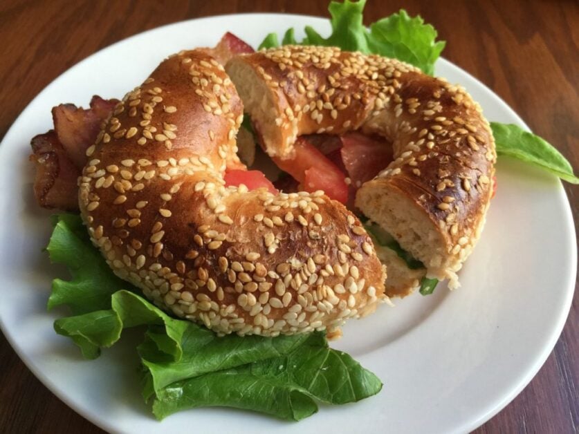 Bacon Bagels