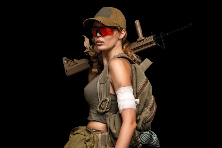 Best Armor for Paintball Girl
