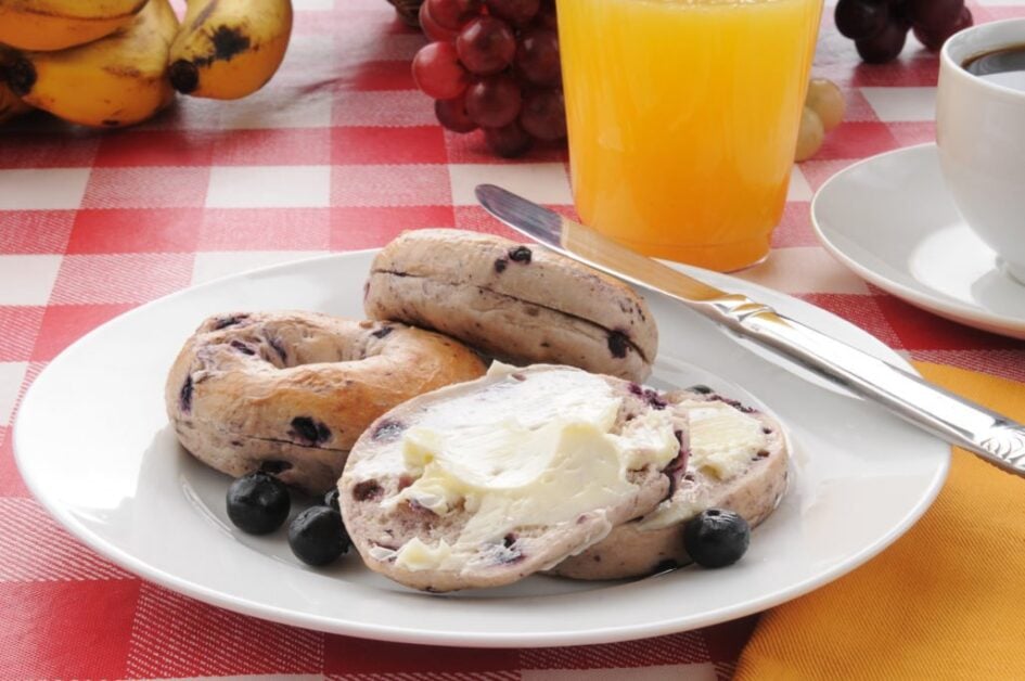 Blueberry Bagels