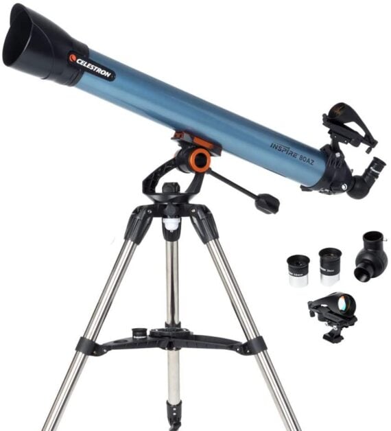 Celestron Inspire 80AZ Refractor Telescope