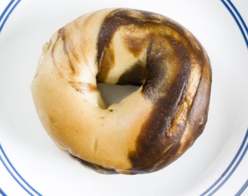 Marble Rye Bagels