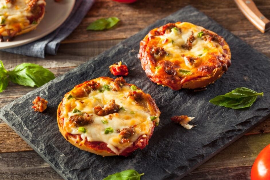 Pizza Bagels