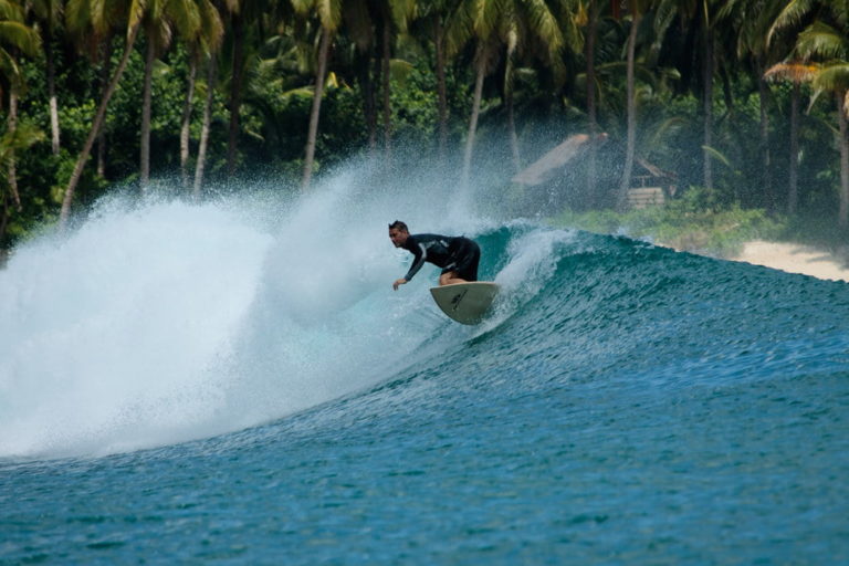 Learning To Surf on a Shortboard