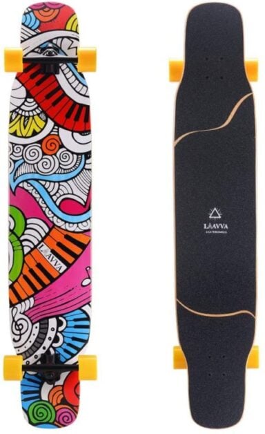 Playshion Drop Through Freestyle Longboard