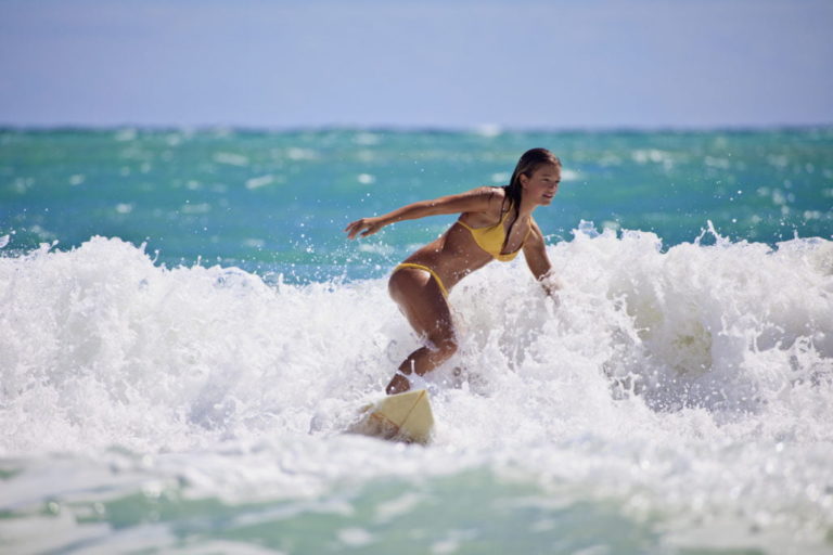How to Stand Up on a Surfboard