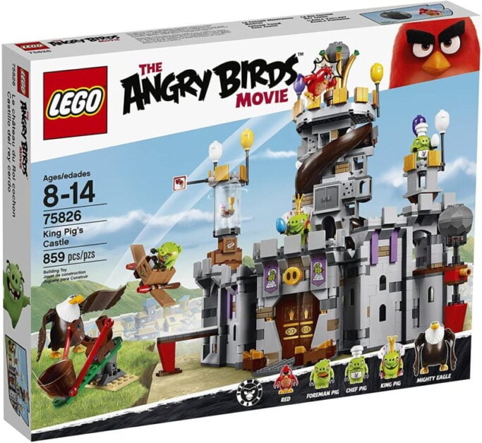 Angry Birds King Pig’s Castle Lego Set