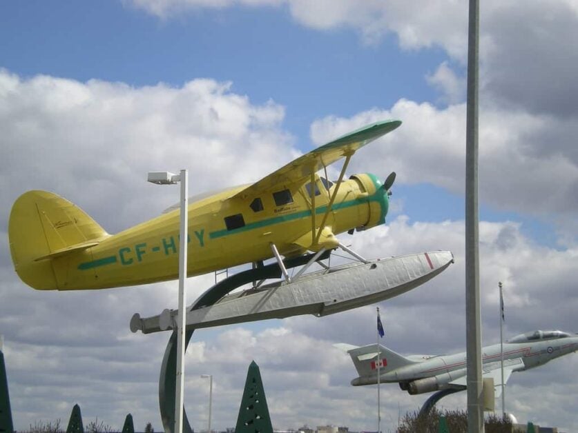 Go to the Alberta Aviation Museum