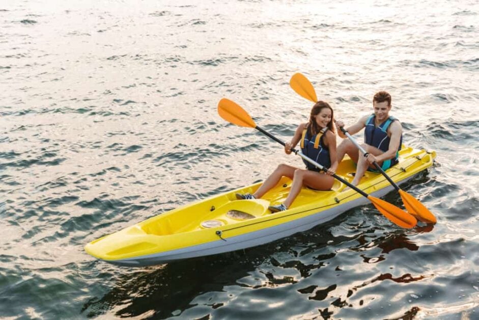 What are sit on top kayaks?