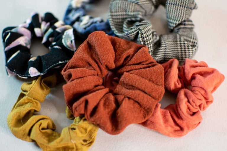 How to Make a Scrunchie Two Ways