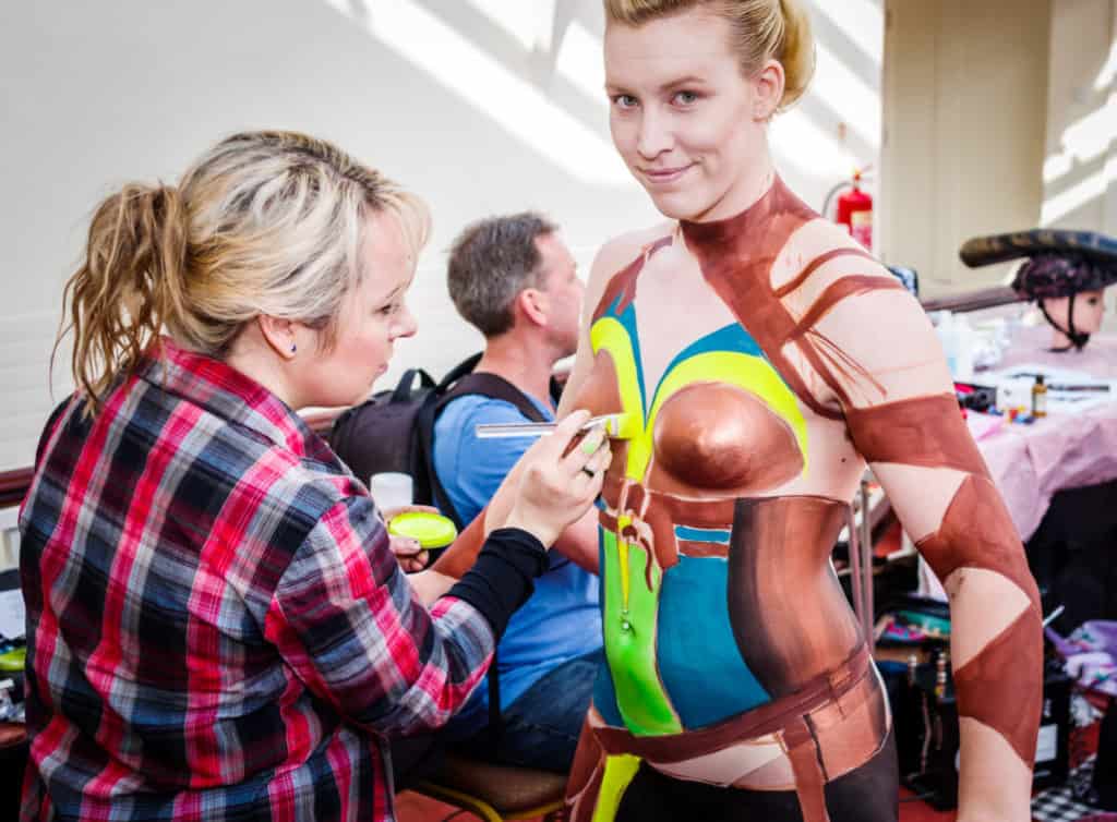 Tips for cosplay bodypainting