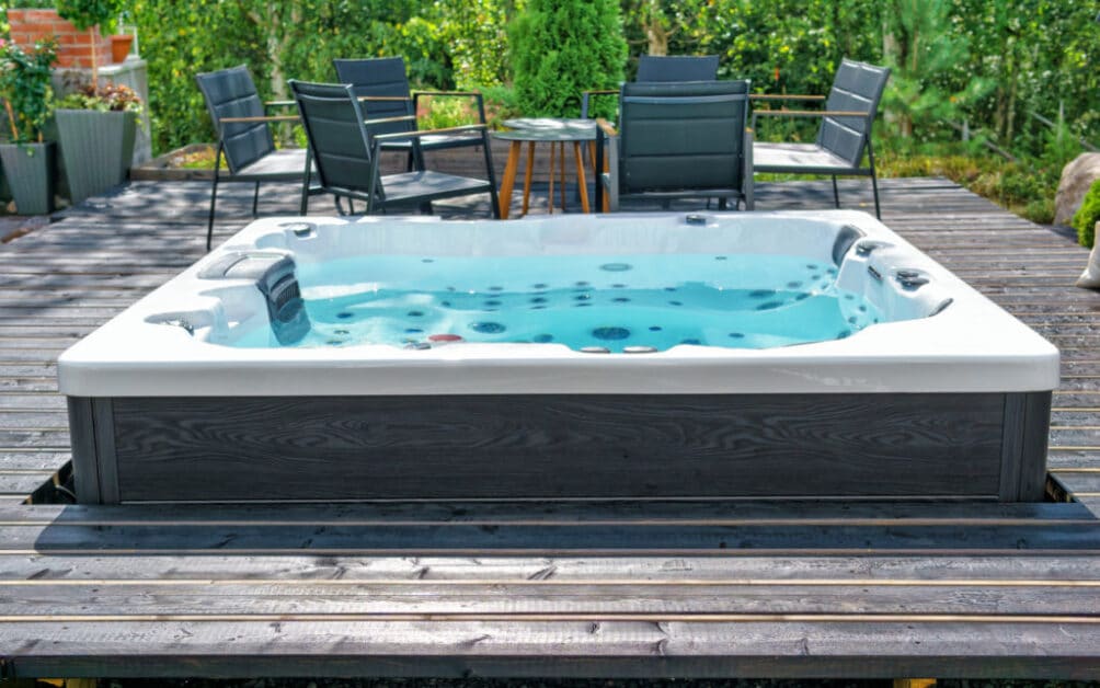 How to install hot tub in your backyard