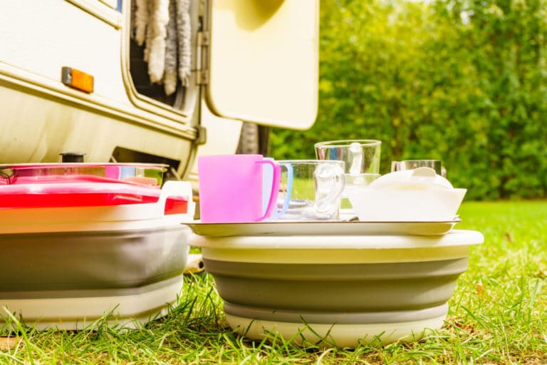 How To Clean Dishes While Camping Without Water