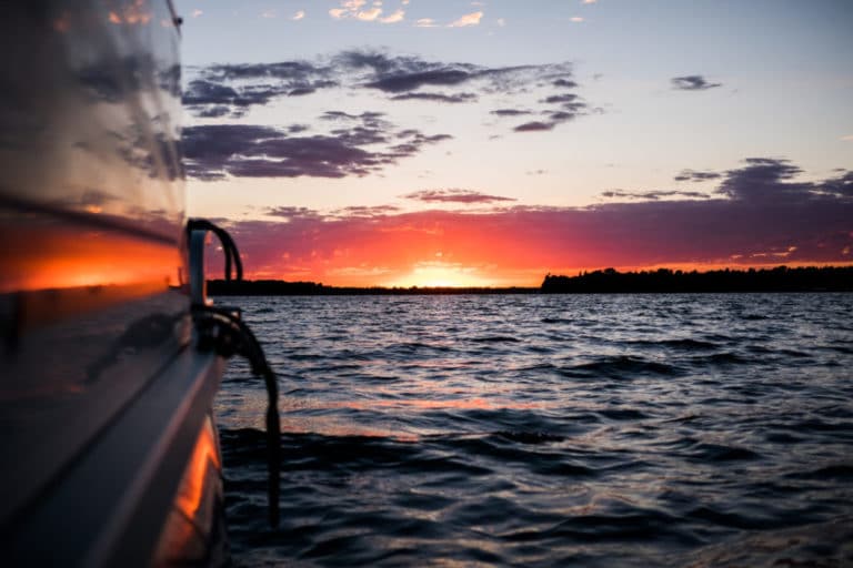 How Is Pontoon Boat in Rough Water