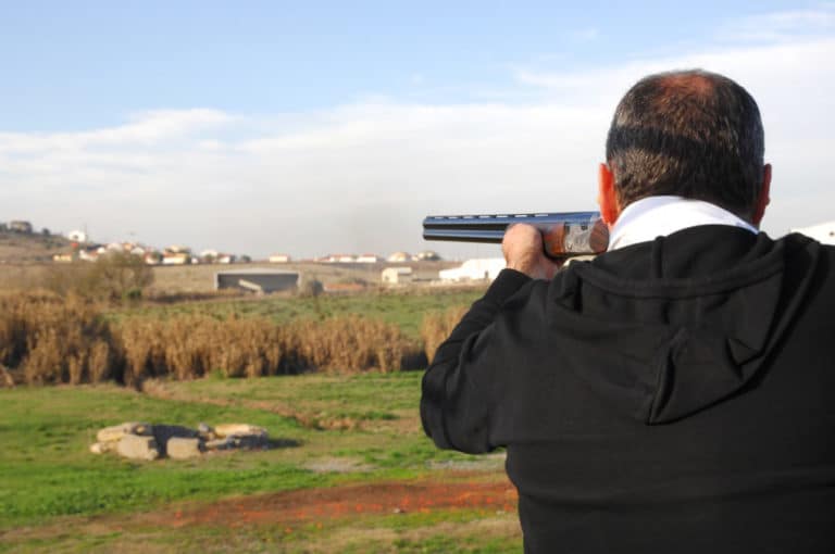 Trap shooting vs. skeet shooting