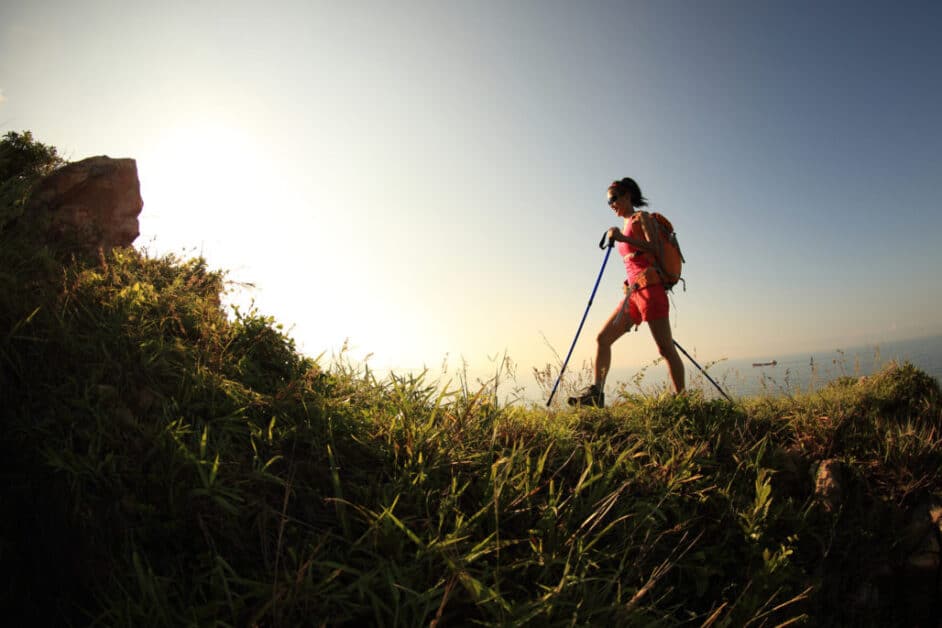 hiking pole size