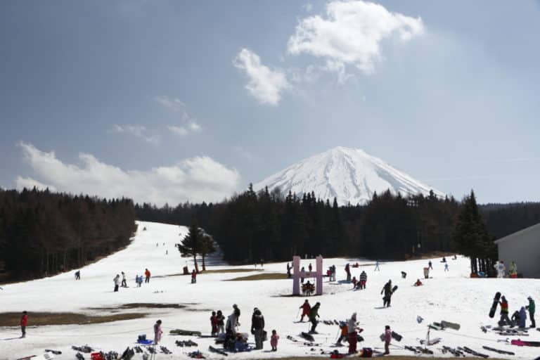 Can You Ski Down Mount Fuji in Japan