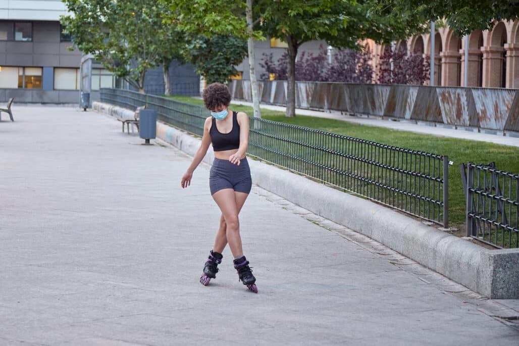 T Brake How To Stop On Inline Skates Without A Brake | HobbyKraze