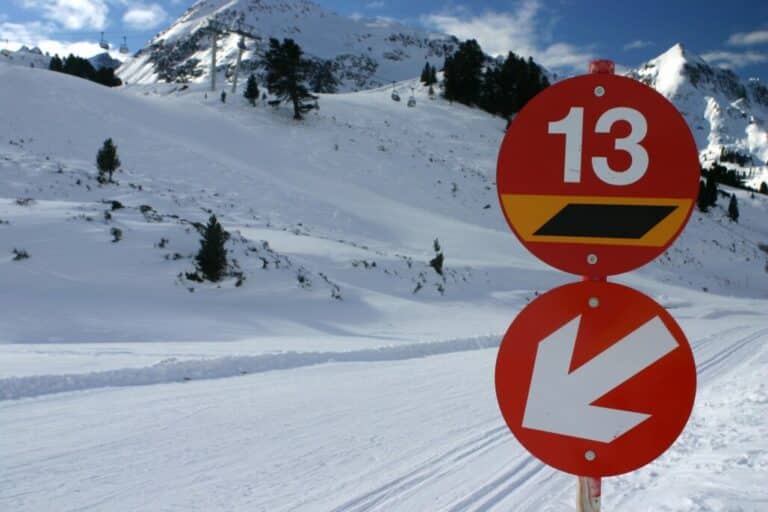 ski slope colors