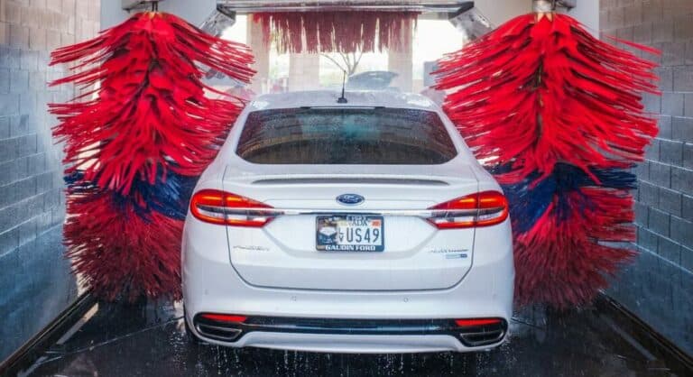 Car Wash With Ski Rack