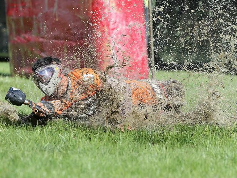s it safe to play paintball in the rain?