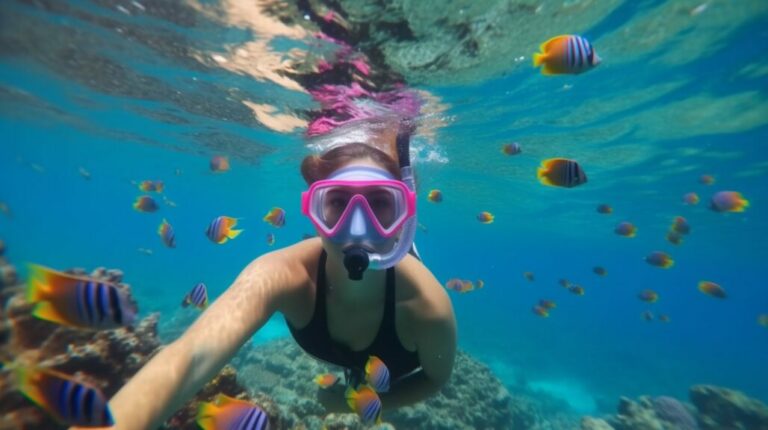 can you snorkel with glasses