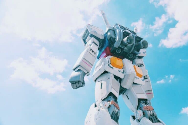 different grades of gundam models