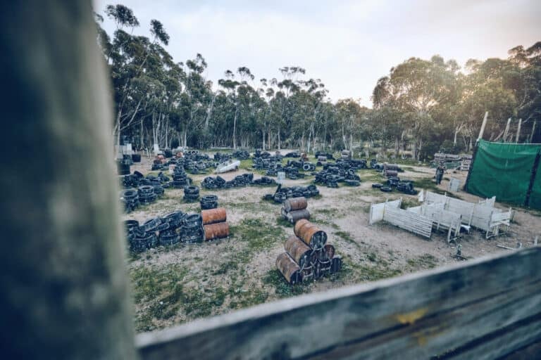 Paintball Field Size Calculator