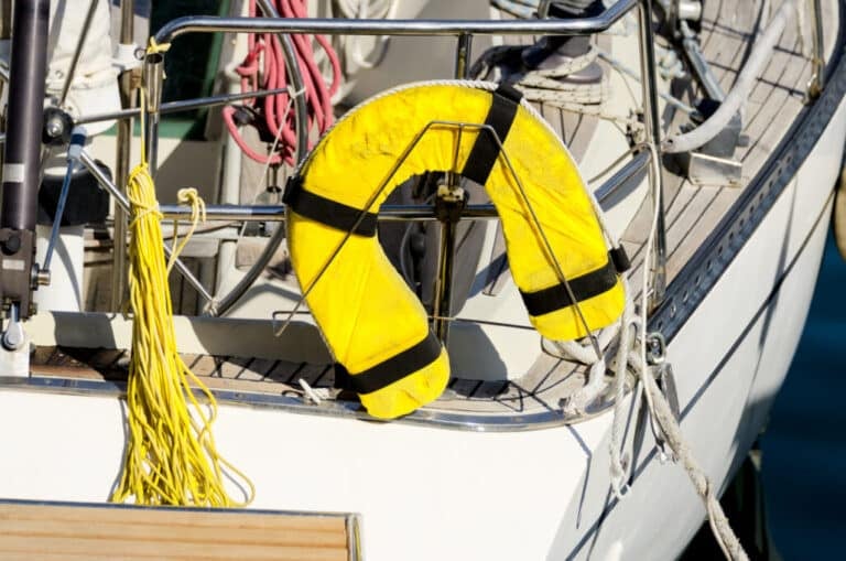 where is the best place to put PFDs while out on your boat